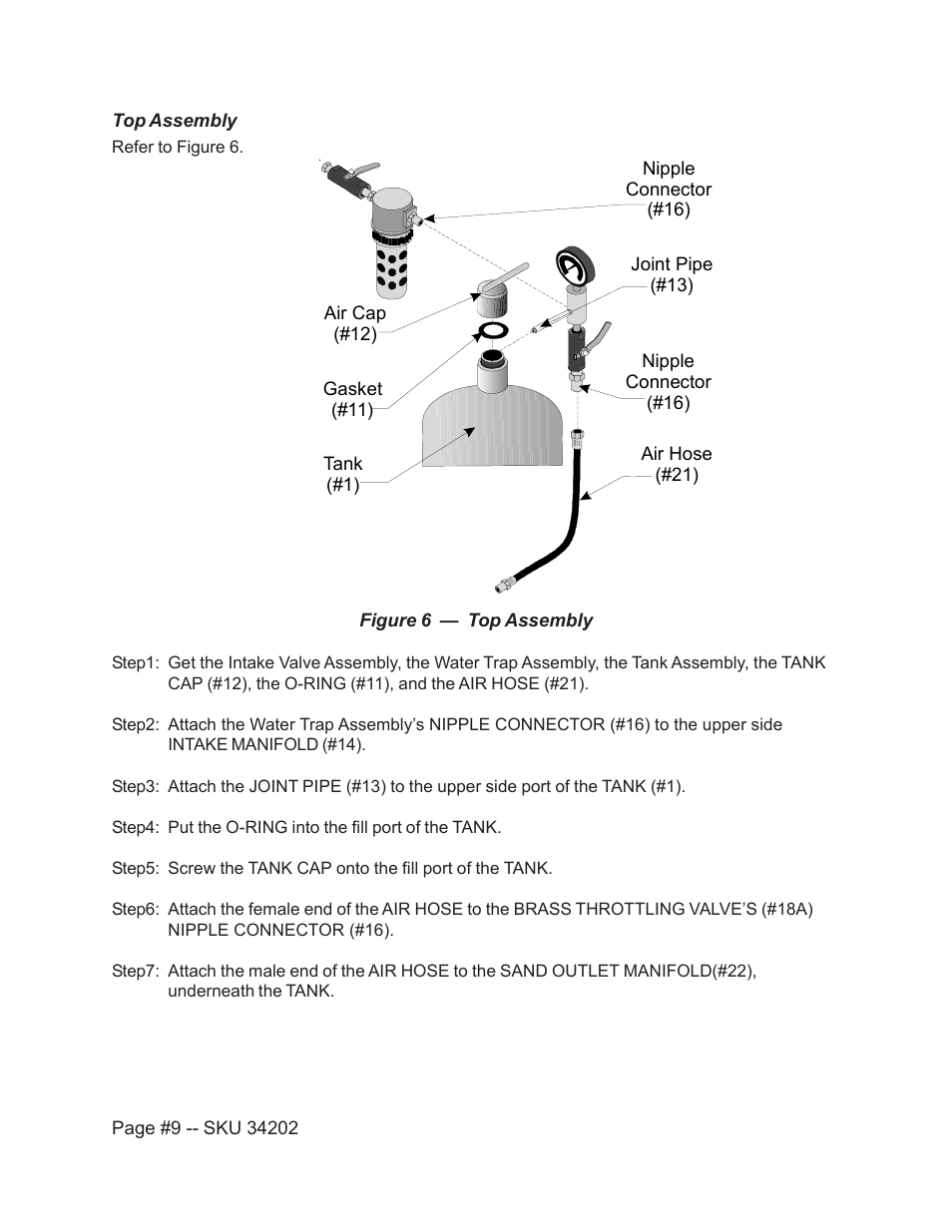 Harbor Freight Tools 34202 User Manual | Page 9 / 14