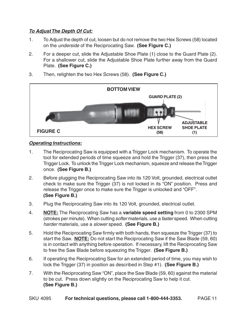 Harbor Freight Tools 04095 User Manual | Page 11 / 14