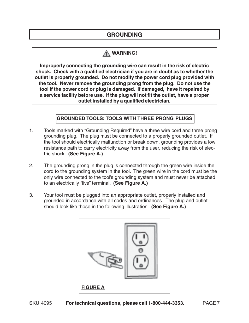 Harbor Freight Tools 04095 User Manual | Page 7 / 14