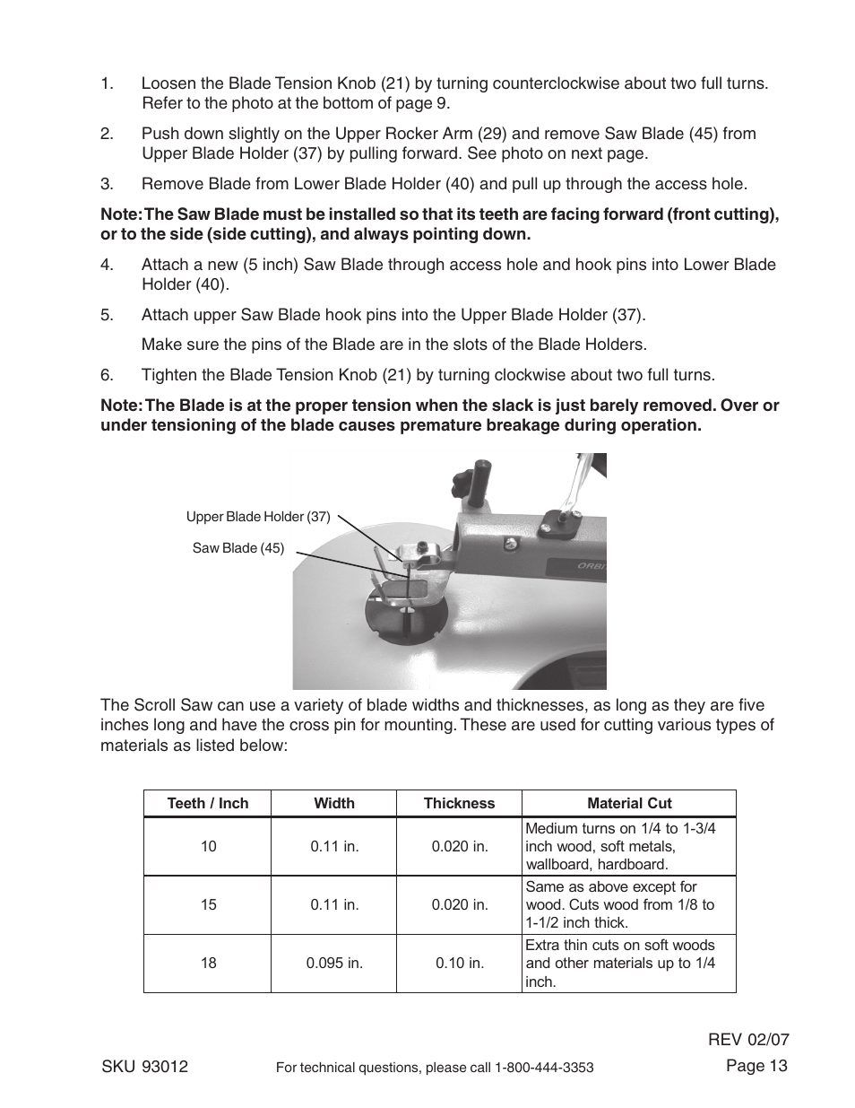 Harbor Freight Tools 93012 User Manual | Page 13 / 16