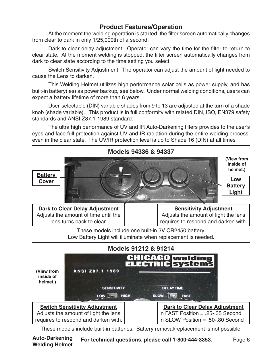 Harbor Freight Tools 94336 User Manual | Page 6 / 8