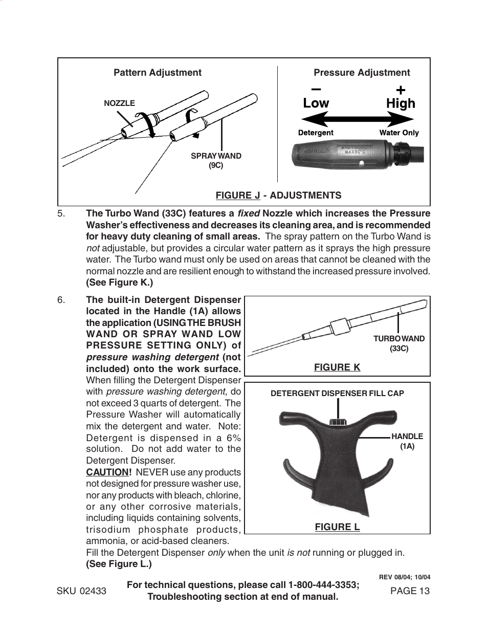 Harbor Freight Tools 2433 User Manual | Page 13 / 24