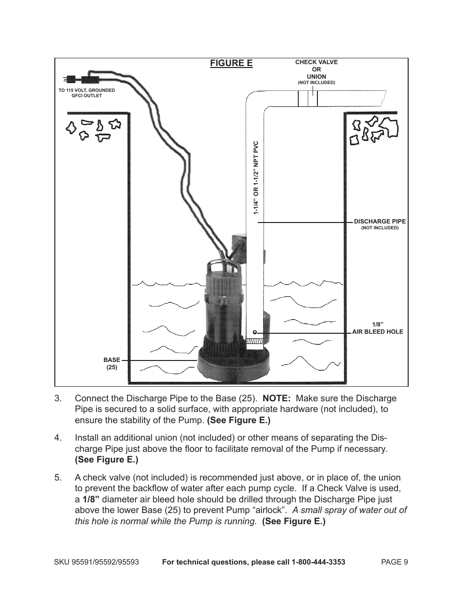 Harbor Freight Tools 95591 - .75 HP User Manual | Page 9 / 14