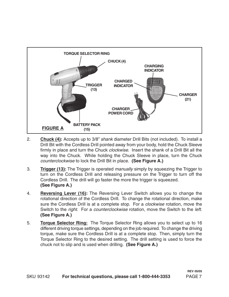Harbor Freight Tools 93142 User Manual | Page 7 / 12