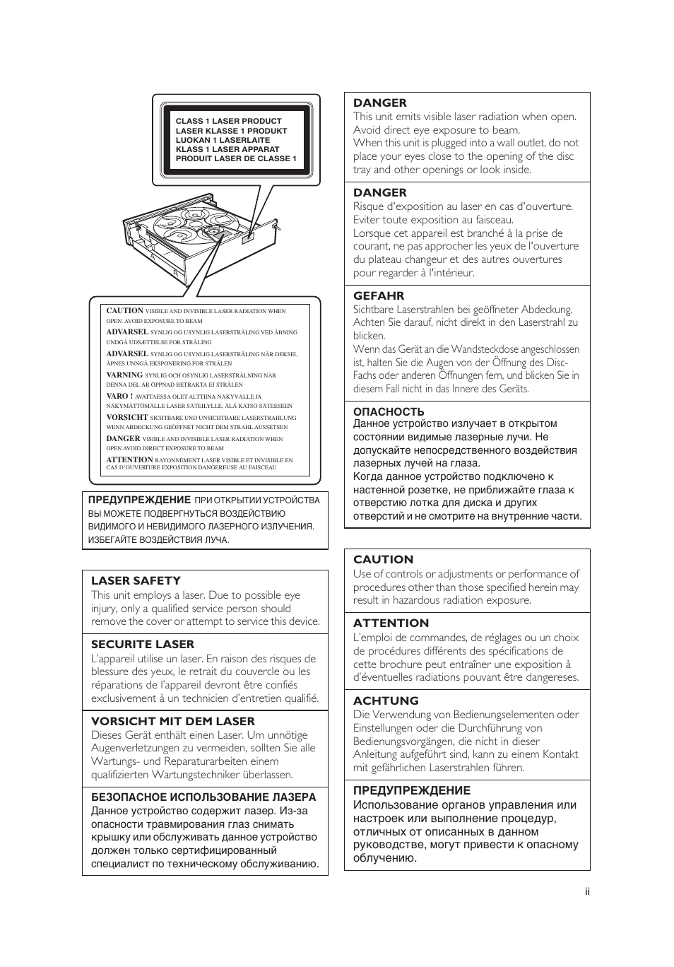 Yamaha DV-C6860 User Manual | Page 3 / 148