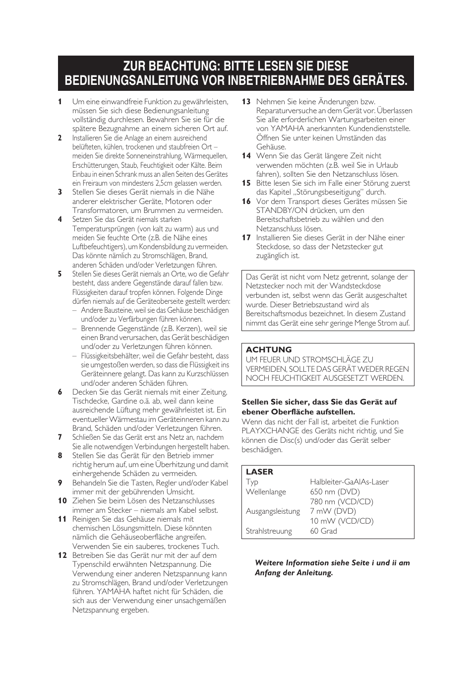 Deutsch | Yamaha DV-C6860 User Manual | Page 76 / 148
