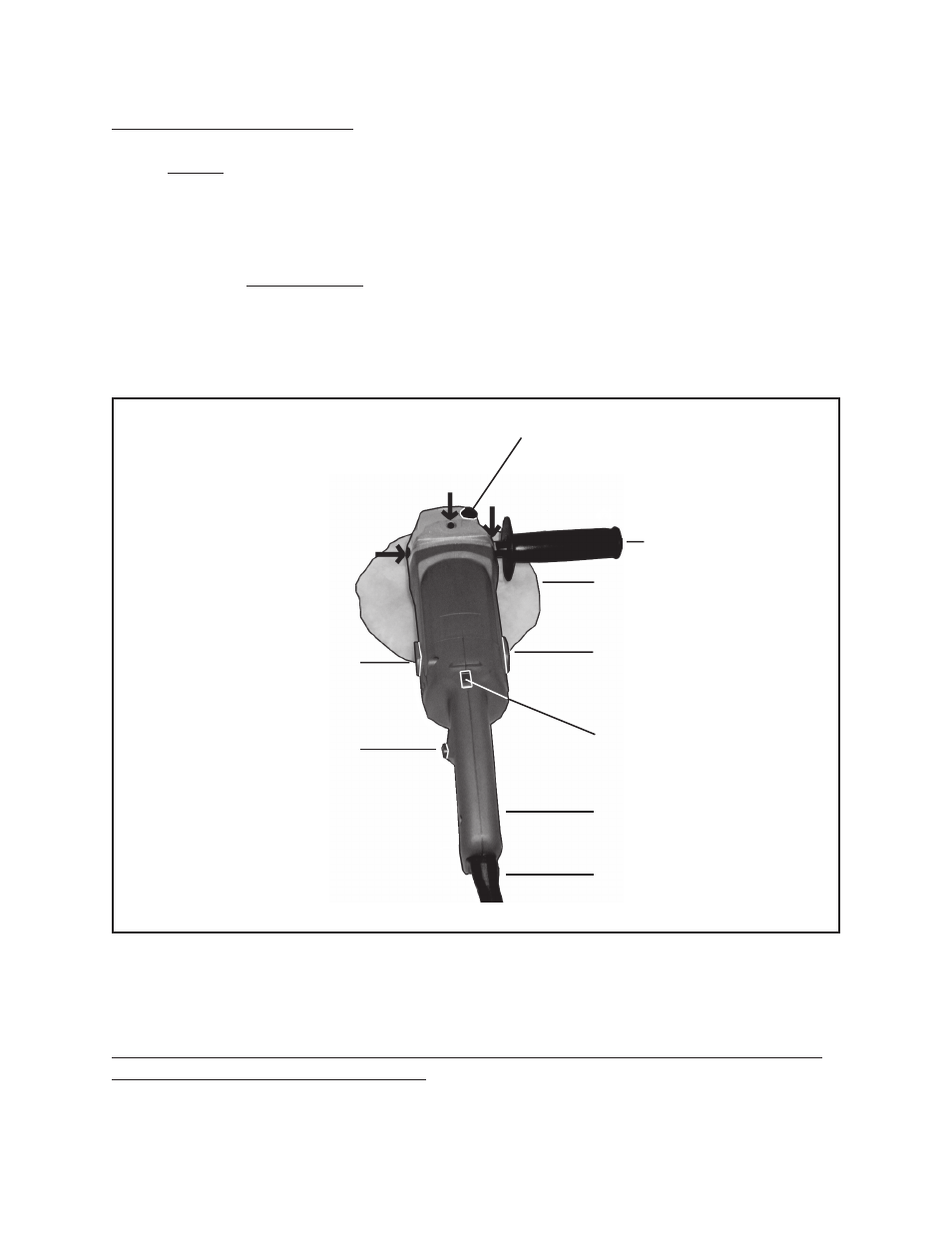 Operating instructions | Harbor Freight Tools CHICAGO 46507 User Manual | Page 7 / 12