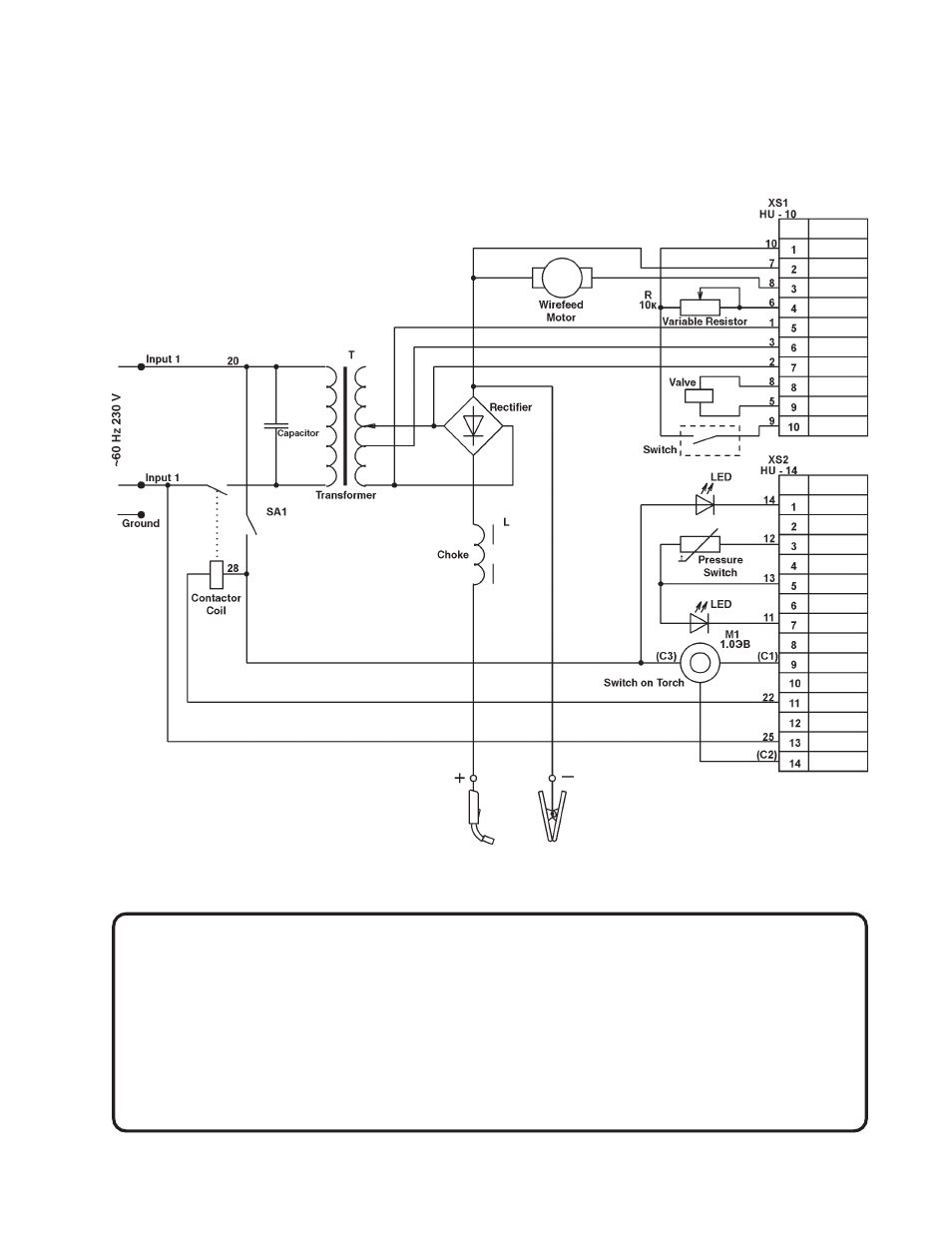 Schematic diagram | Harbor Freight Tools 03664 User Manual | Page 11 / 11