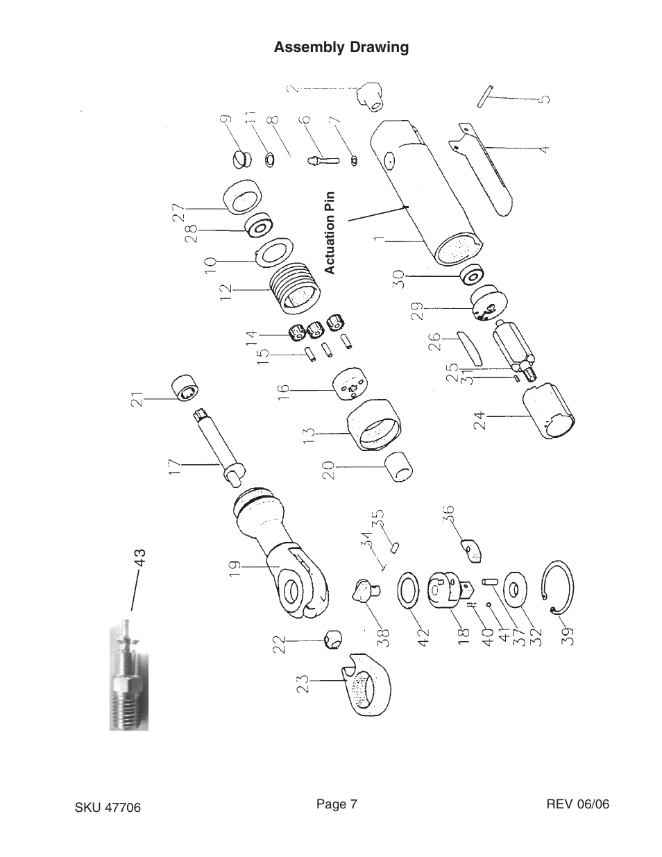 Harbor Freight Tools 47706 User Manual | Page 7 / 7