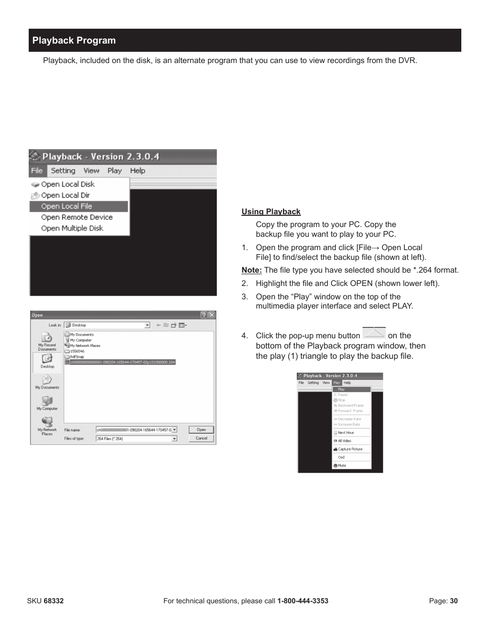 Harbor Freight Tools BUNKER HILL SECURITY 68332 User Manual | Page 33 / 43