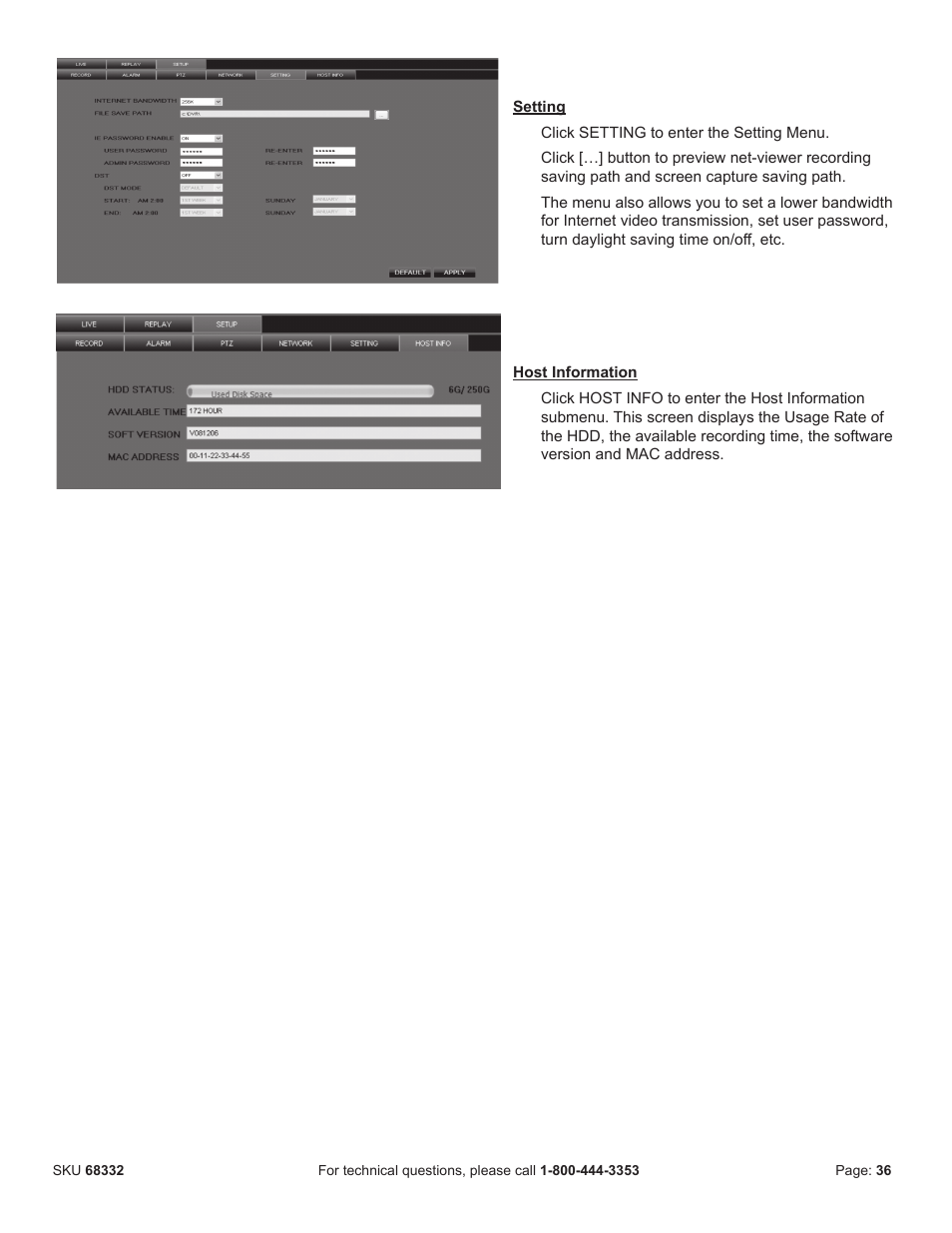 Harbor Freight Tools BUNKER HILL SECURITY 68332 User Manual | Page 39 / 43