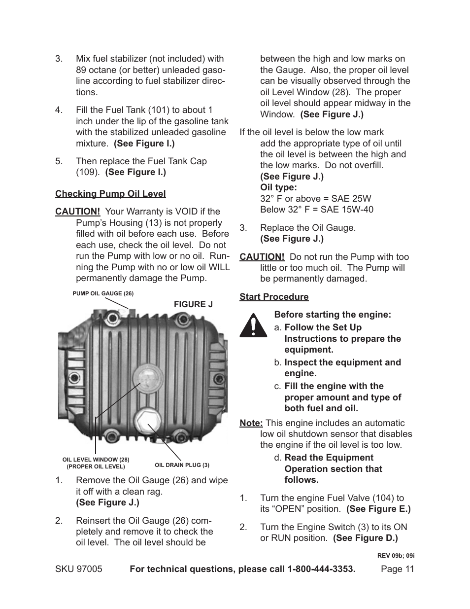 Harbor Freight Tools PACIFIC HYDROSTRAR 97005 User Manual | Page 11 / 27