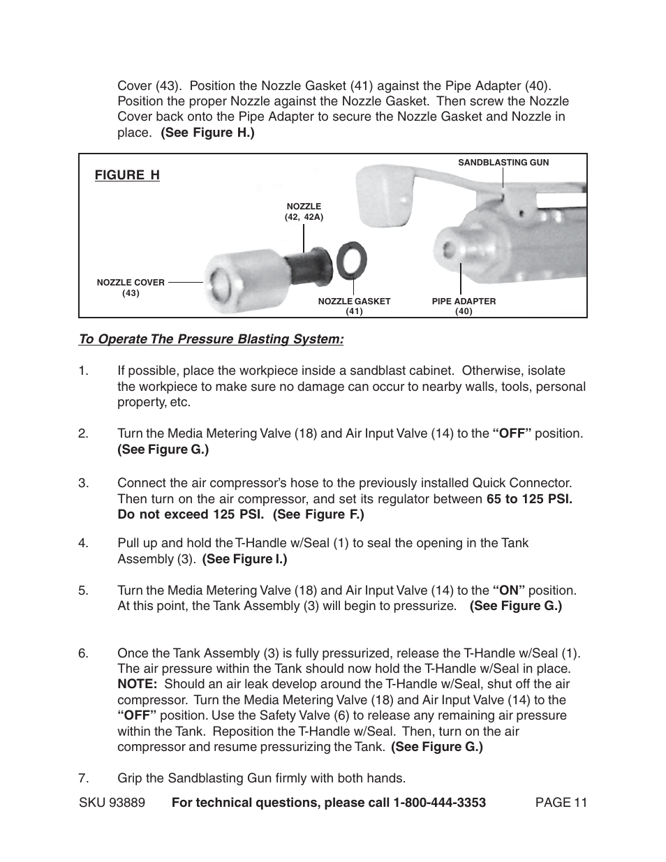 Harbor Freight Tools 93889 User Manual | Page 11 / 16