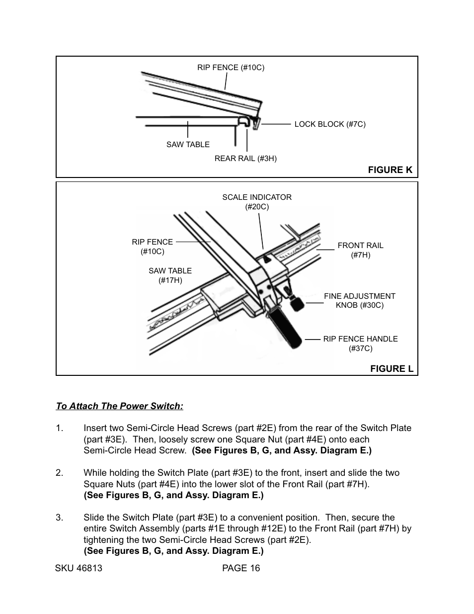 Harbor Freight Tools 46813 User Manual | Page 16 / 37