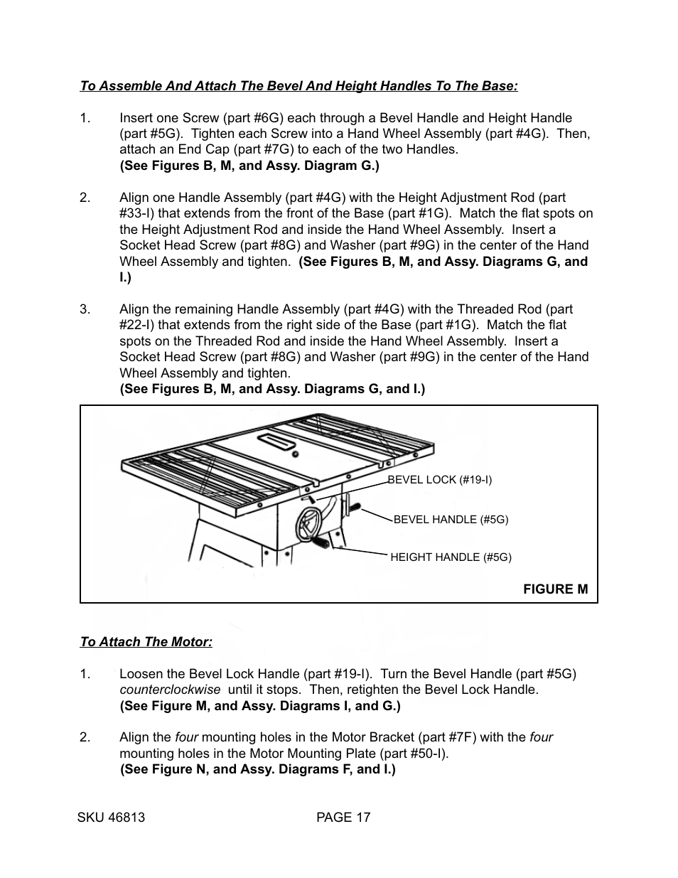 Harbor Freight Tools 46813 User Manual | Page 17 / 37