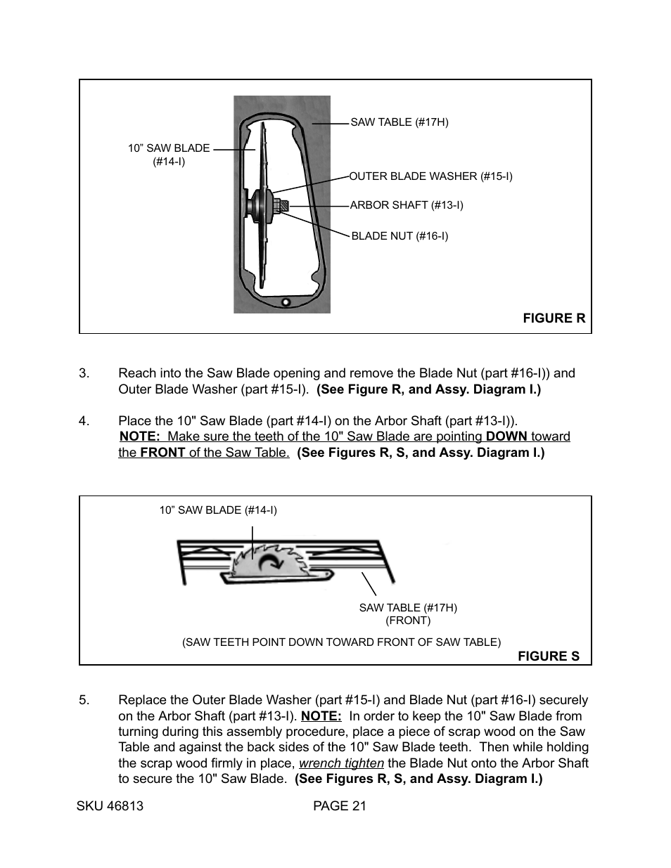 Harbor Freight Tools 46813 User Manual | Page 21 / 37