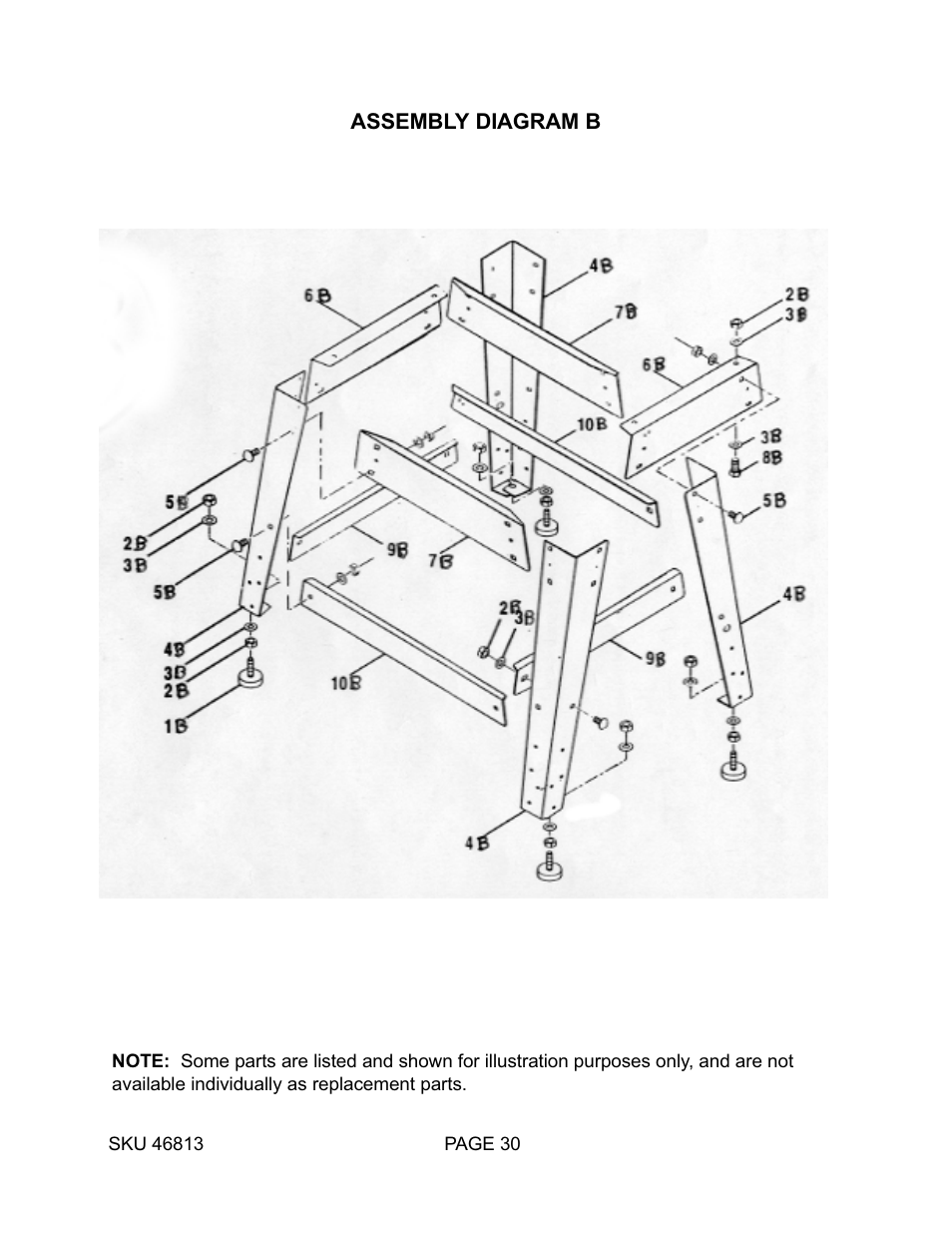 Harbor Freight Tools 46813 User Manual | Page 30 / 37