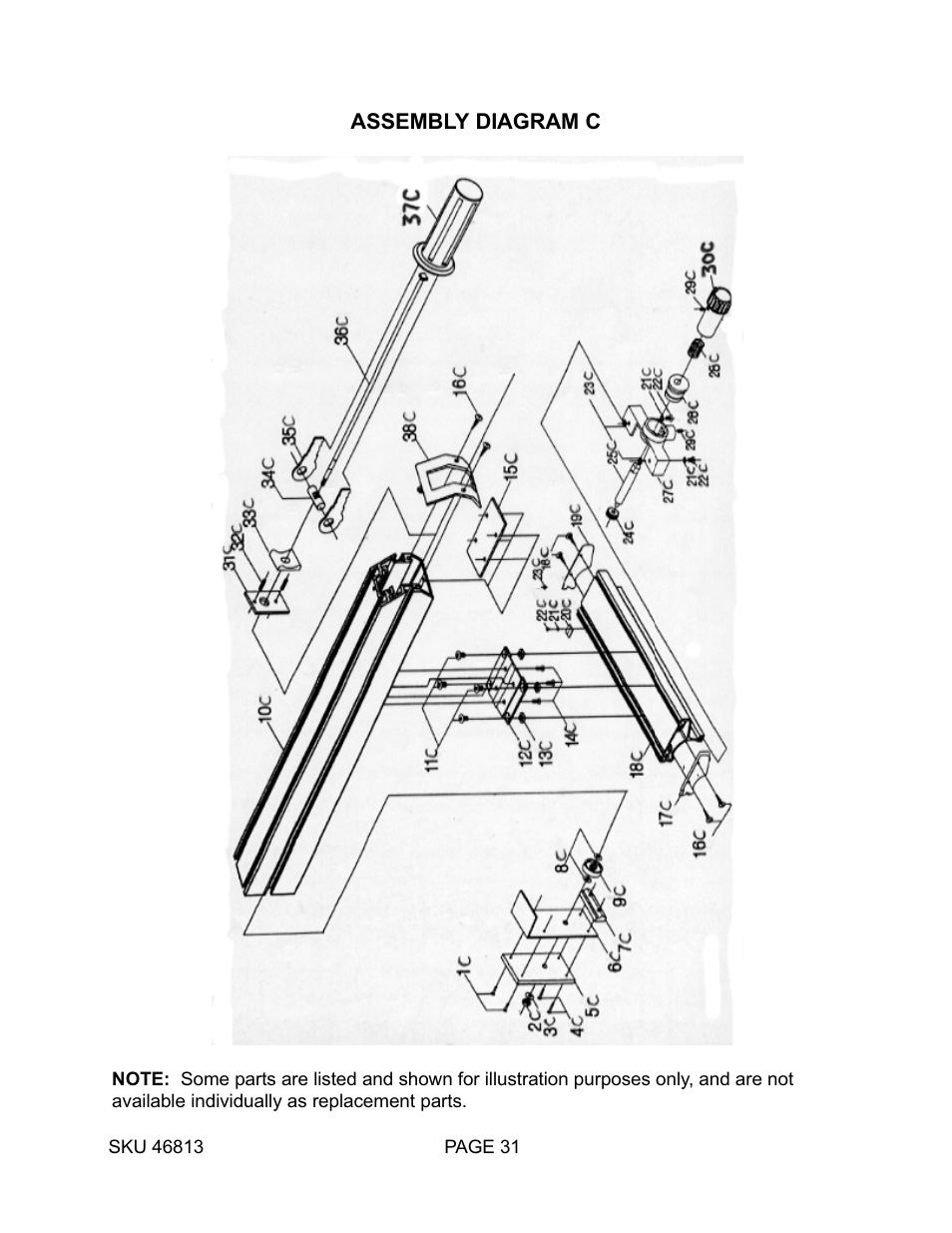 Harbor Freight Tools 46813 User Manual | Page 31 / 37