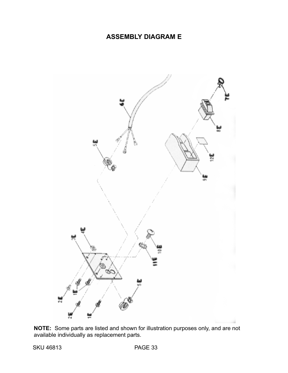 Harbor Freight Tools 46813 User Manual | Page 33 / 37