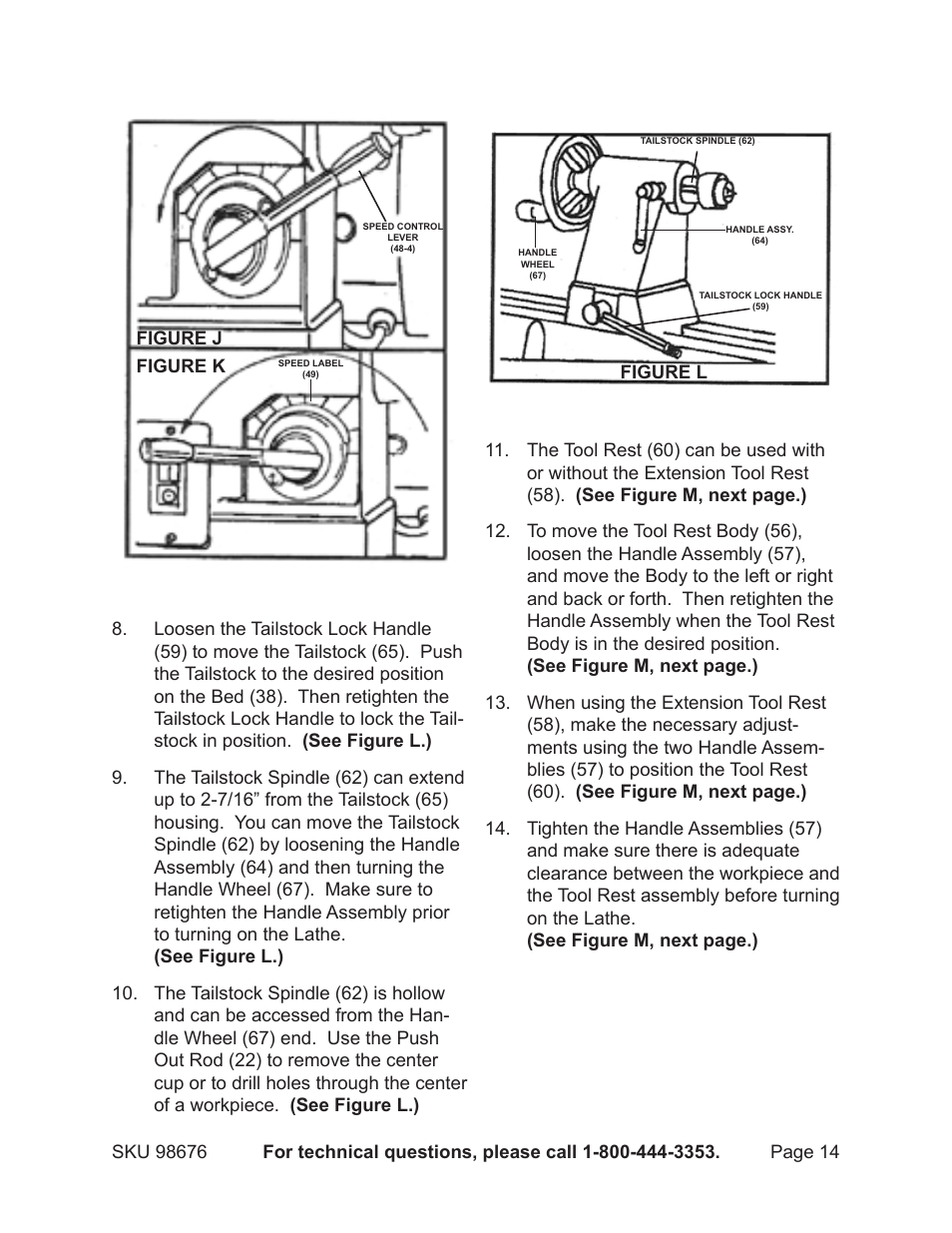 Harbor Freight Tools 98676 User Manual | Page 14 / 19