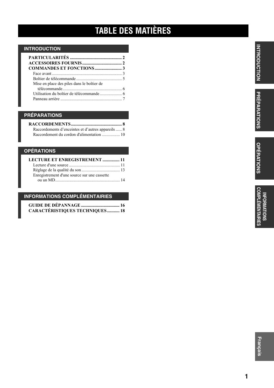 Yamaha AX-497 User Manual | Page 22 / 116