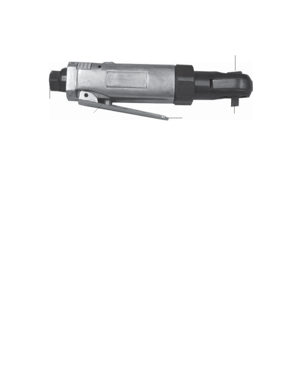 Harbor Freight Tools Central Pneumatic 1/4" Stubby Air Ratchet 91002 User Manual | Page 5 / 8