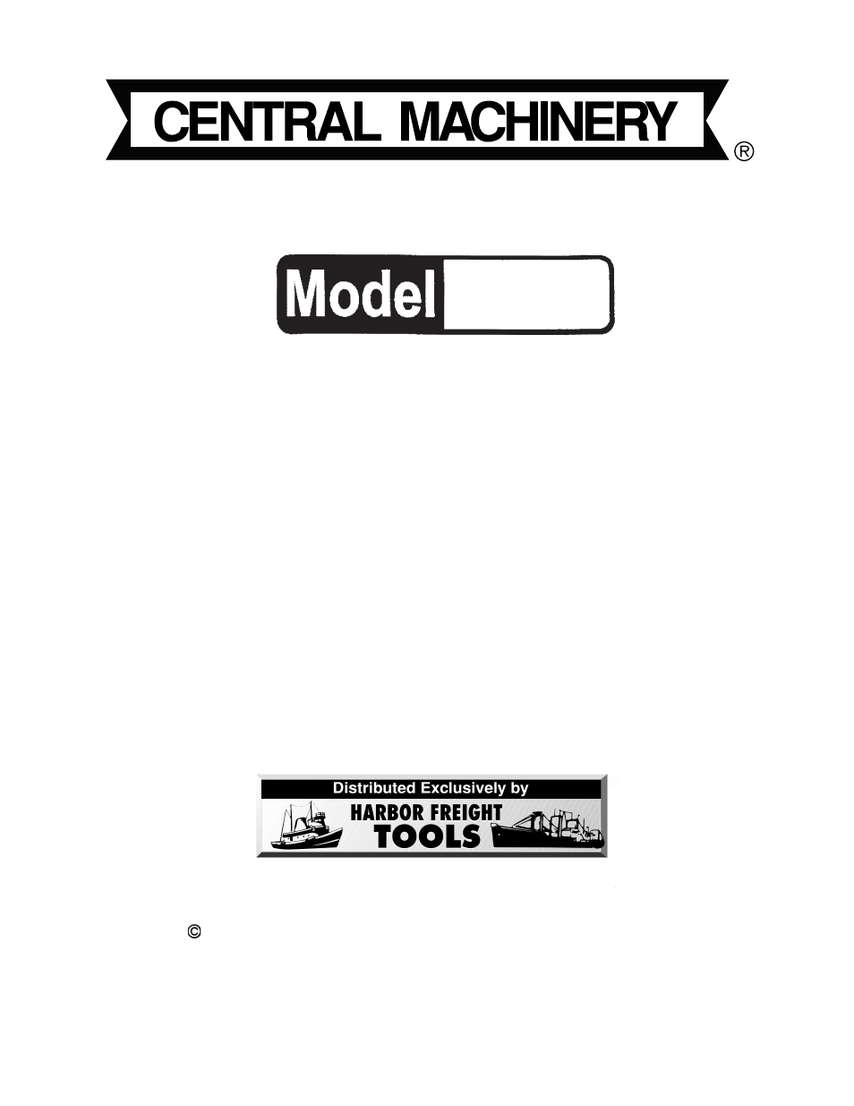 Harbor Freight Tools 38144 User Manual | 15 pages