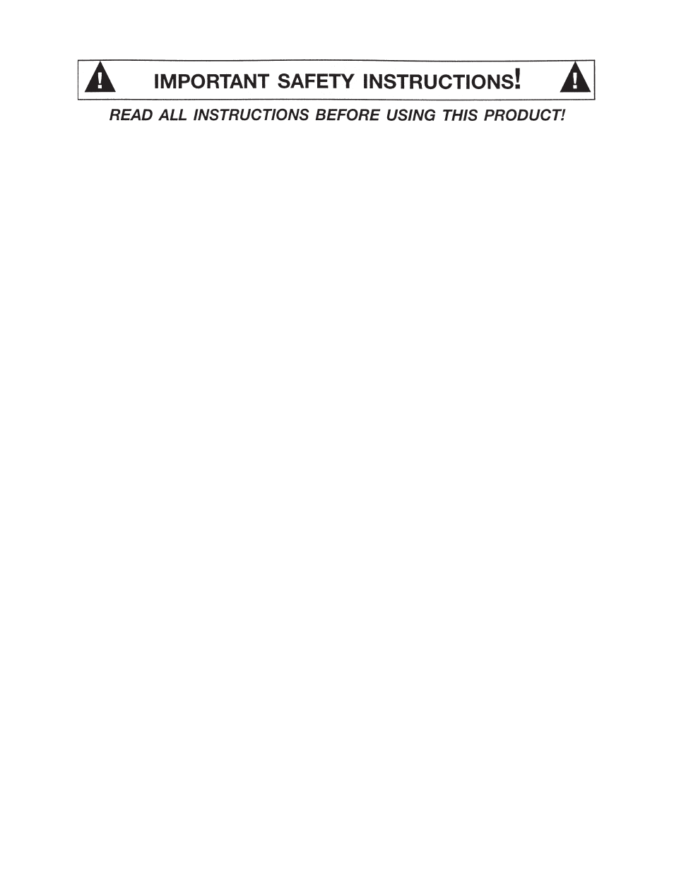 Work area, The operator | Harbor Freight Tools 38144 User Manual | Page 4 / 15