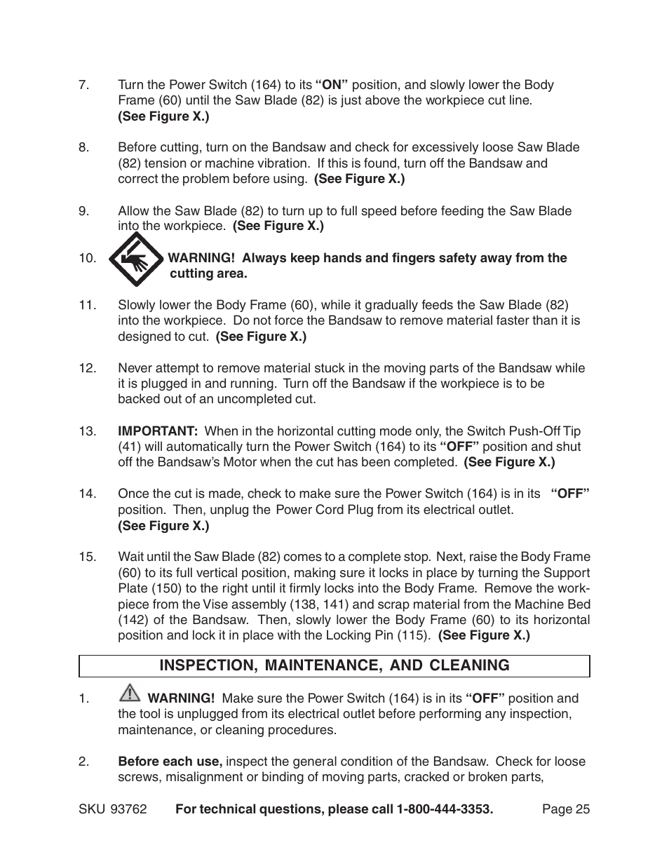 Harbor Freight Tools 93762 User Manual | Page 25 / 33