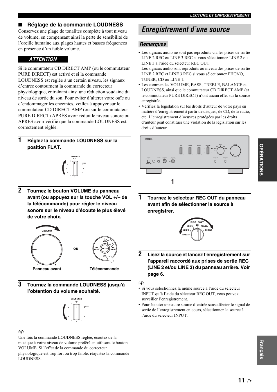 Enregistrement d’une source | Yamaha A-S700 User Manual | Page 31 / 144