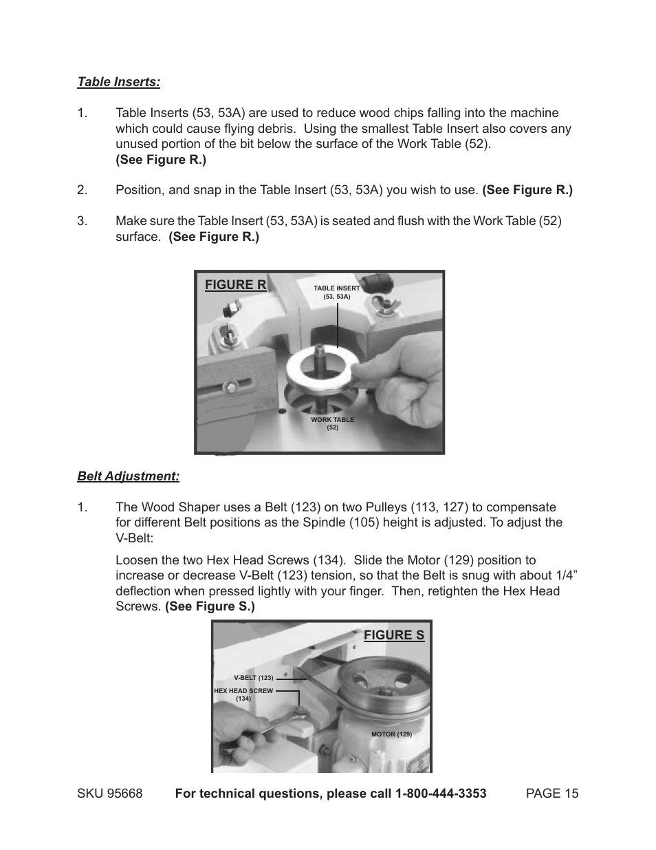 Harbor Freight Tools CENTRAL MACHINERY 95668 User Manual | Page 15 / 30