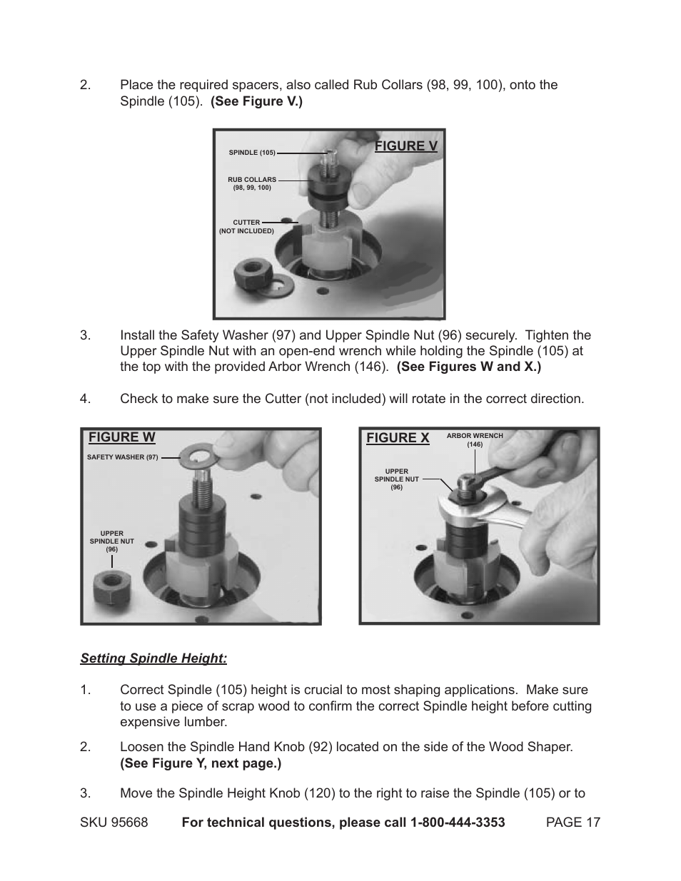 Harbor Freight Tools CENTRAL MACHINERY 95668 User Manual | Page 17 / 30