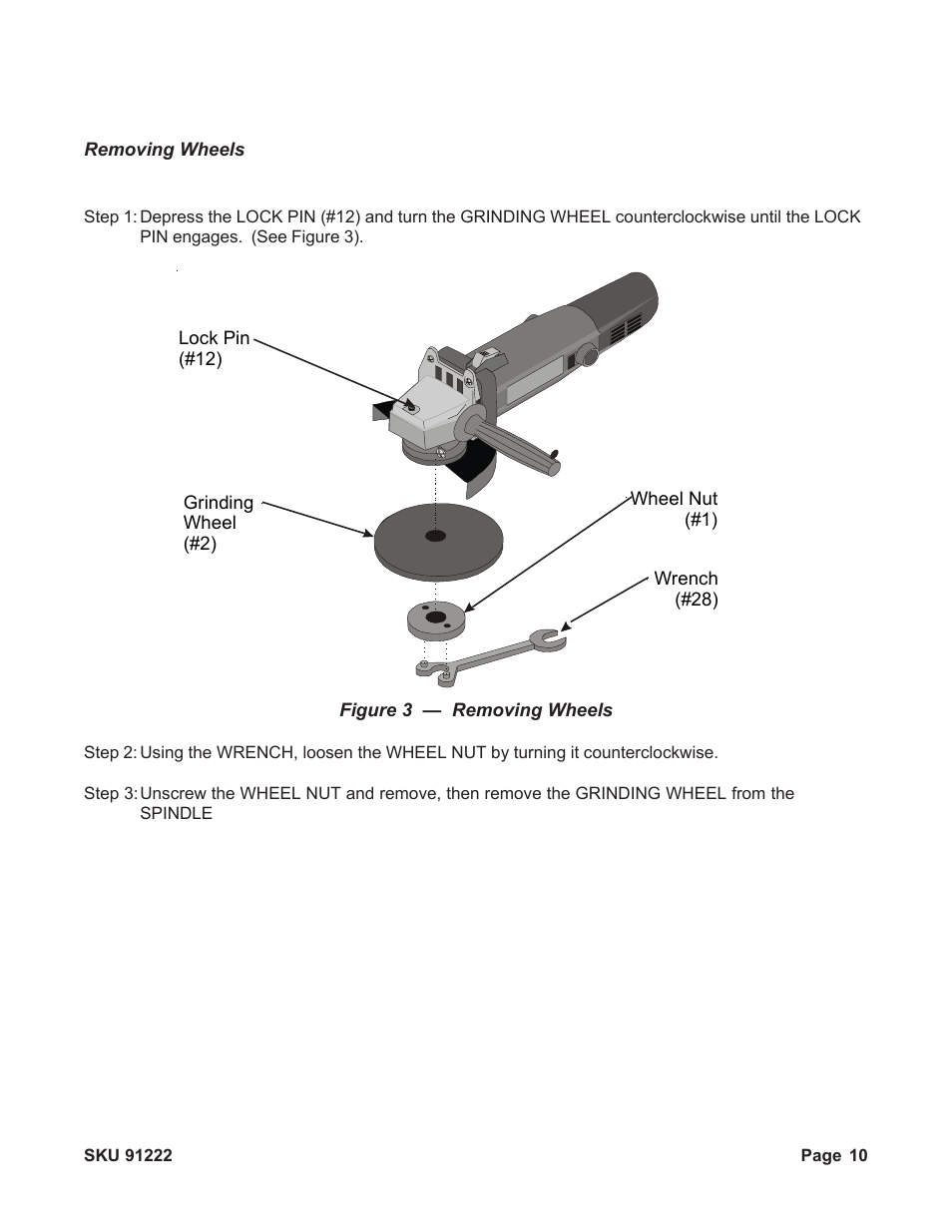 Harbor Freight Tools 91222 User Manual | Page 10 / 14