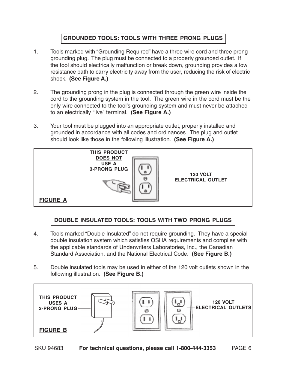 Harbor Freight Tools 94683 User Manual | Page 6 / 12