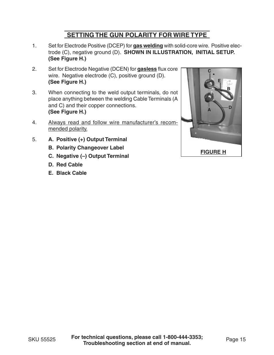 Harbor Freight Tools 55525 User Manual | Page 15 / 33