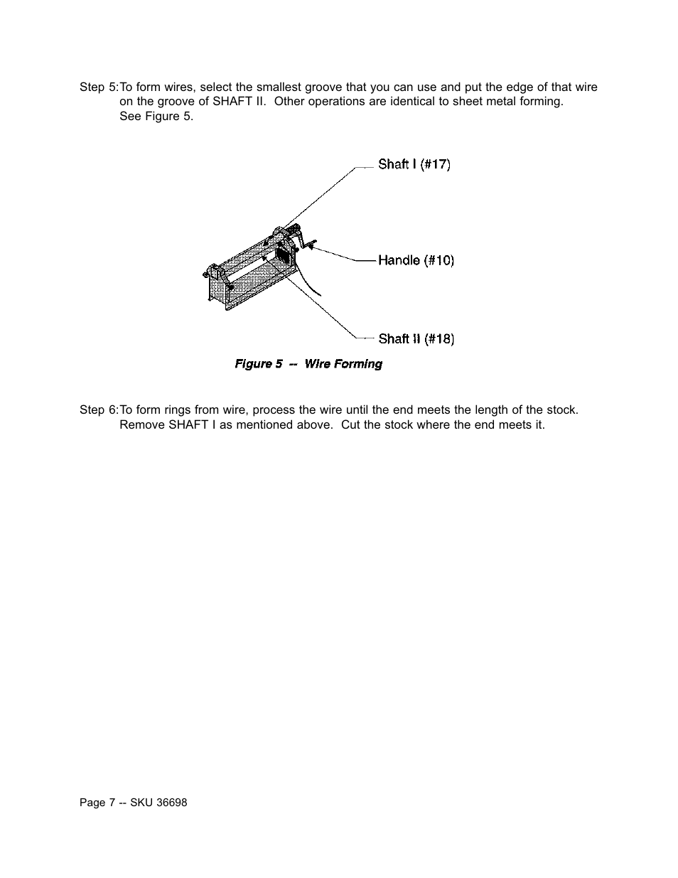 Harbor Freight Tools 36698 User Manual | Page 7 / 10