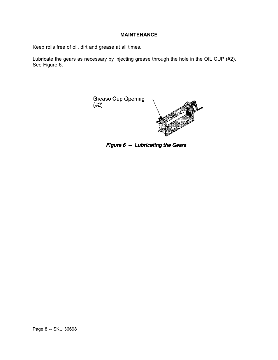 Harbor Freight Tools 36698 User Manual | Page 8 / 10