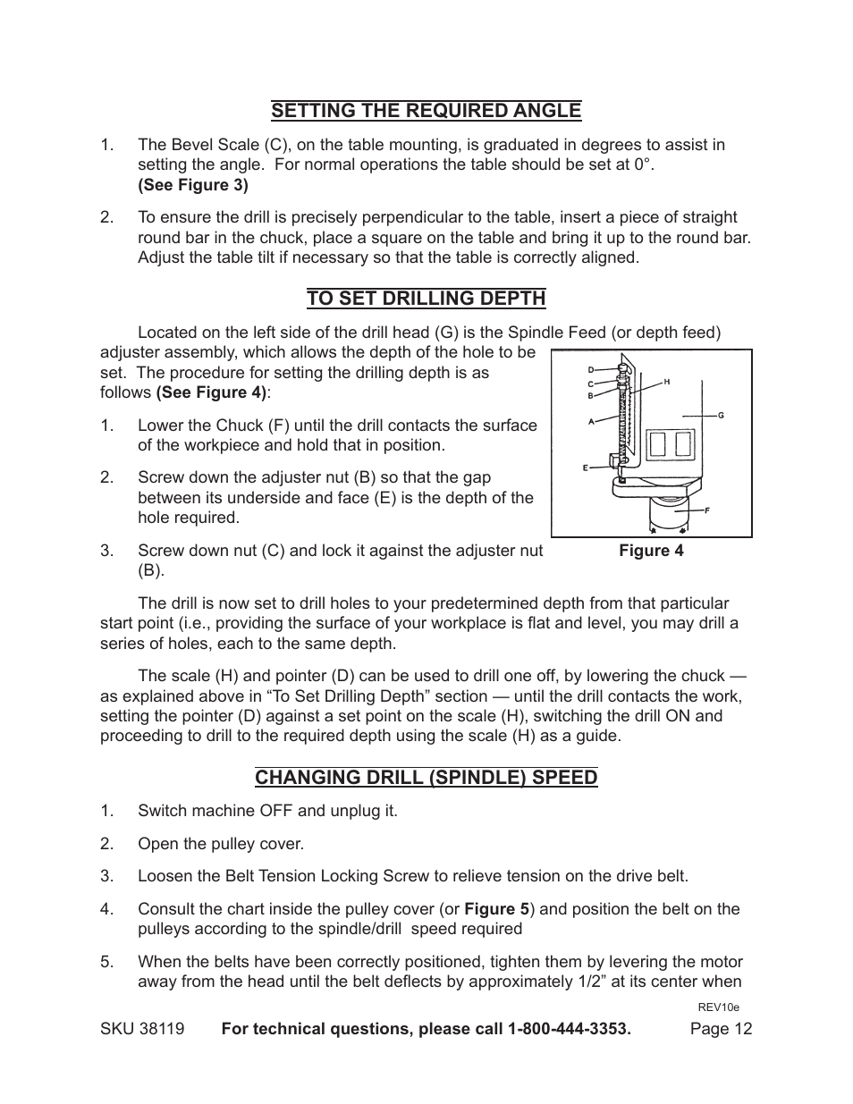 Harbor Freight Tools 38119 User Manual | Page 12 / 19