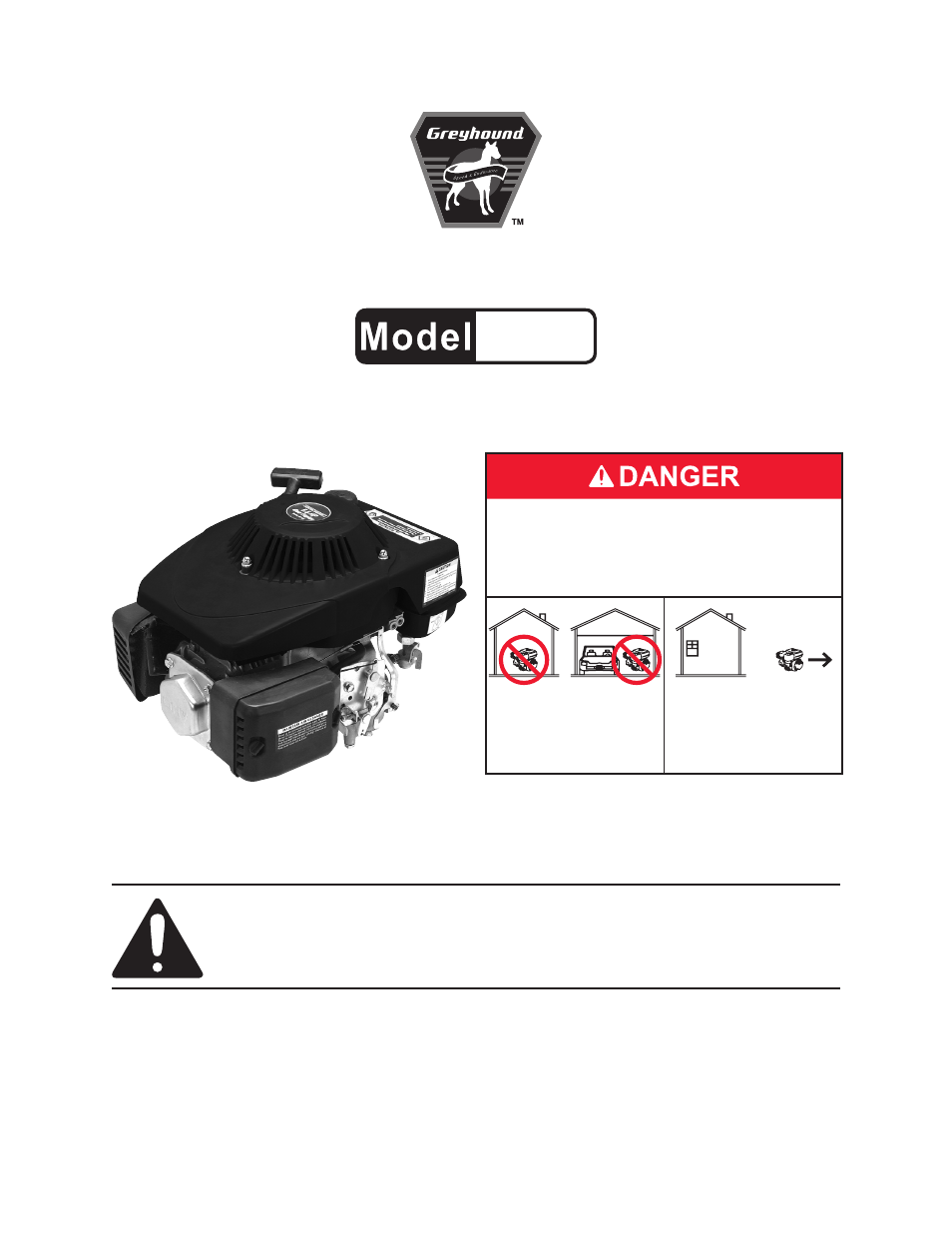 Harbor Freight Tools 5.5 HP ENGINE 96156 User Manual | 19 pages