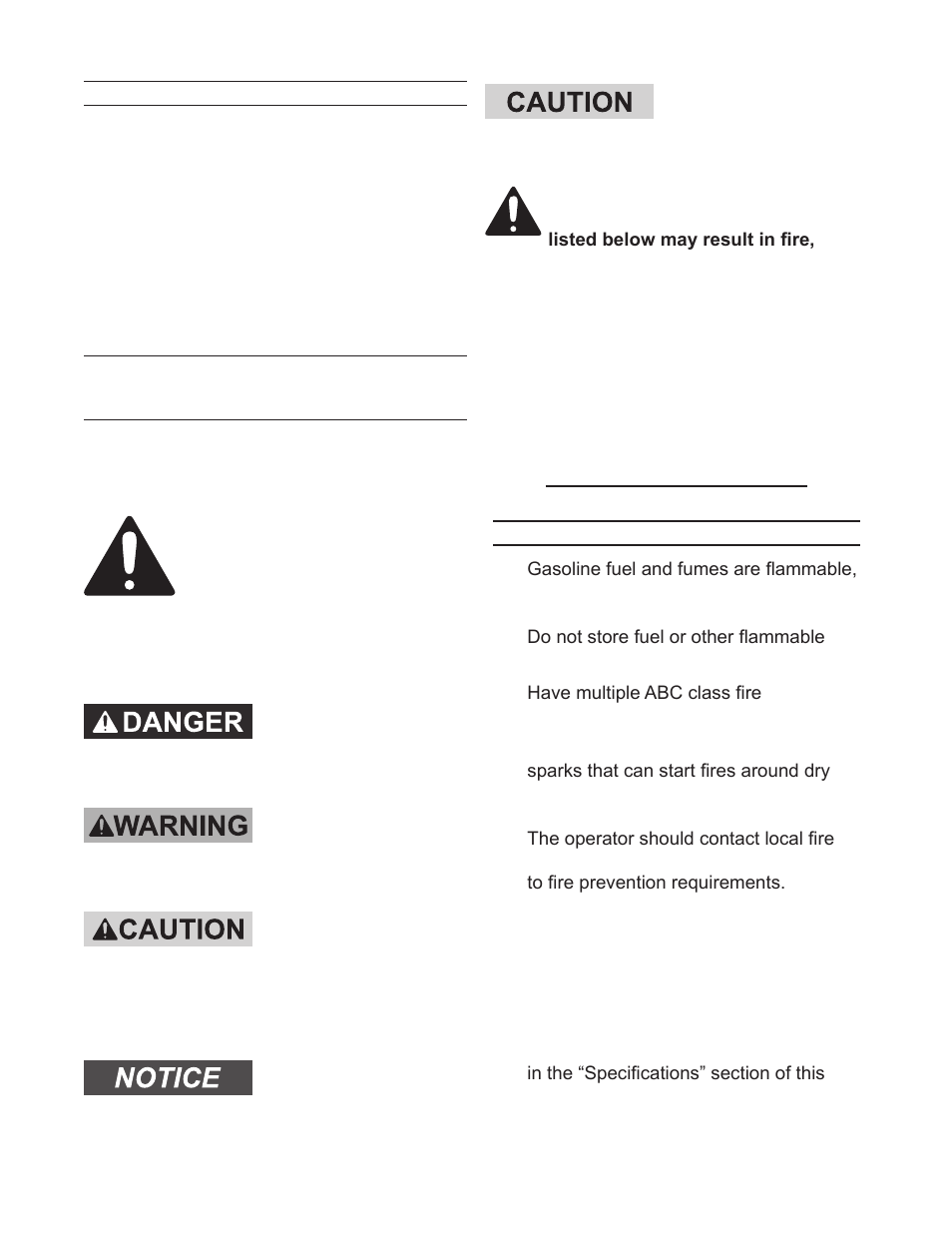 Important safety information, Save this manual, Installation precautions | Harbor Freight Tools 5.5 HP ENGINE 96156 User Manual | Page 3 / 19