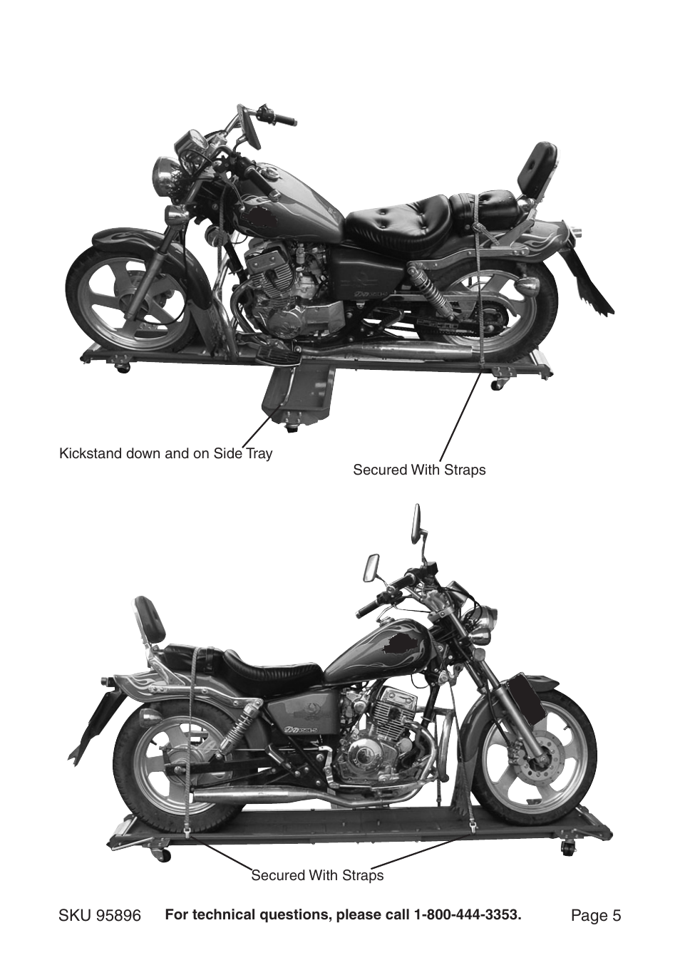 Harbor Freight Tools 95896 User Manual | Page 5 / 8