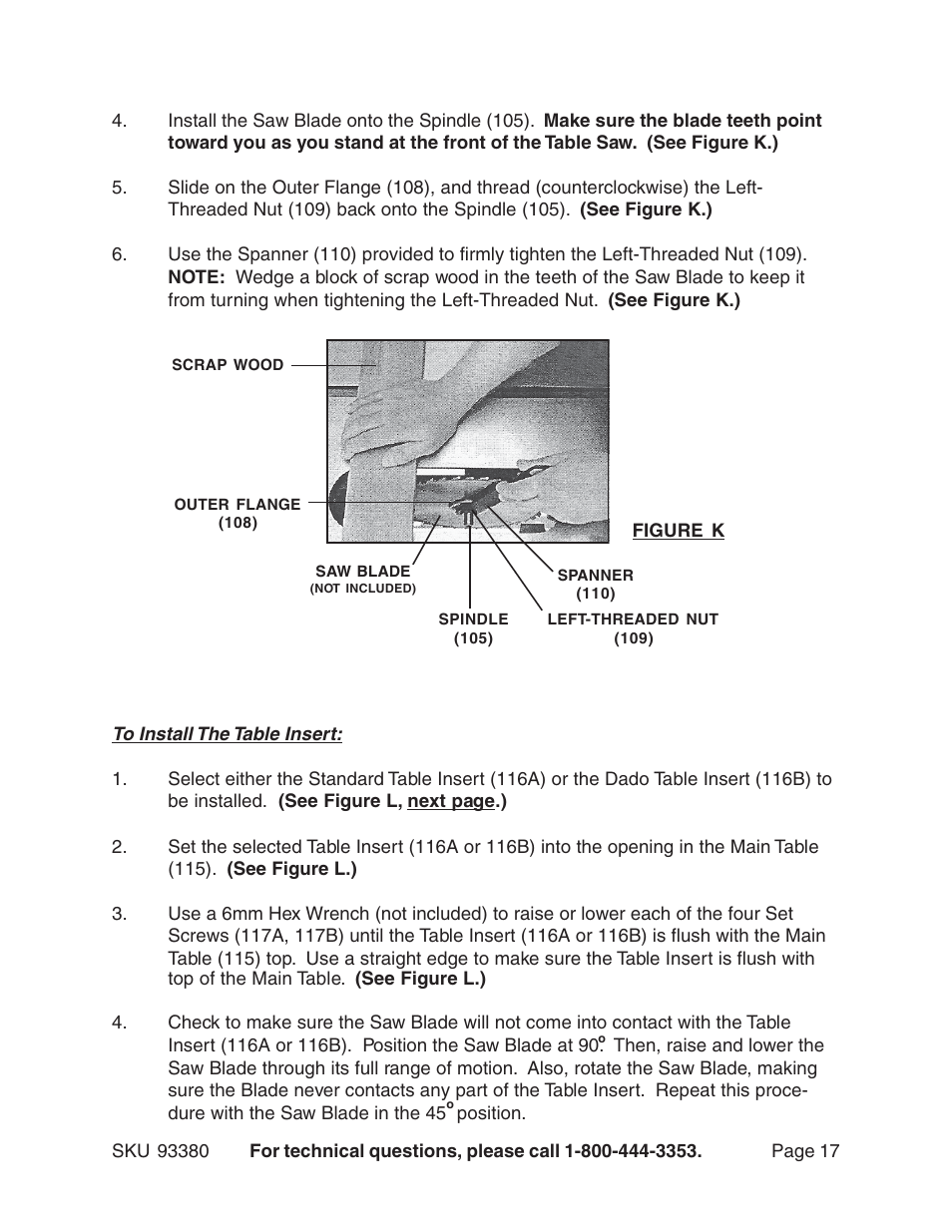 Harbor Freight Tools CENTRAL MACHINERY 93380 User Manual | Page 17 / 35