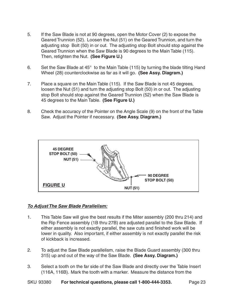 Harbor Freight Tools CENTRAL MACHINERY 93380 User Manual | Page 23 / 35