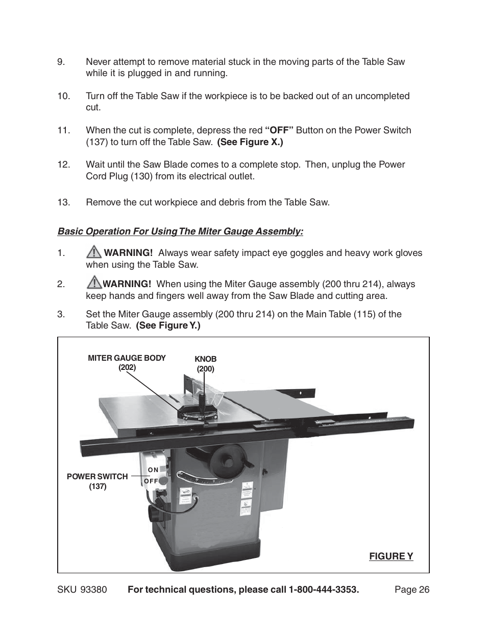 Harbor Freight Tools CENTRAL MACHINERY 93380 User Manual | Page 26 / 35