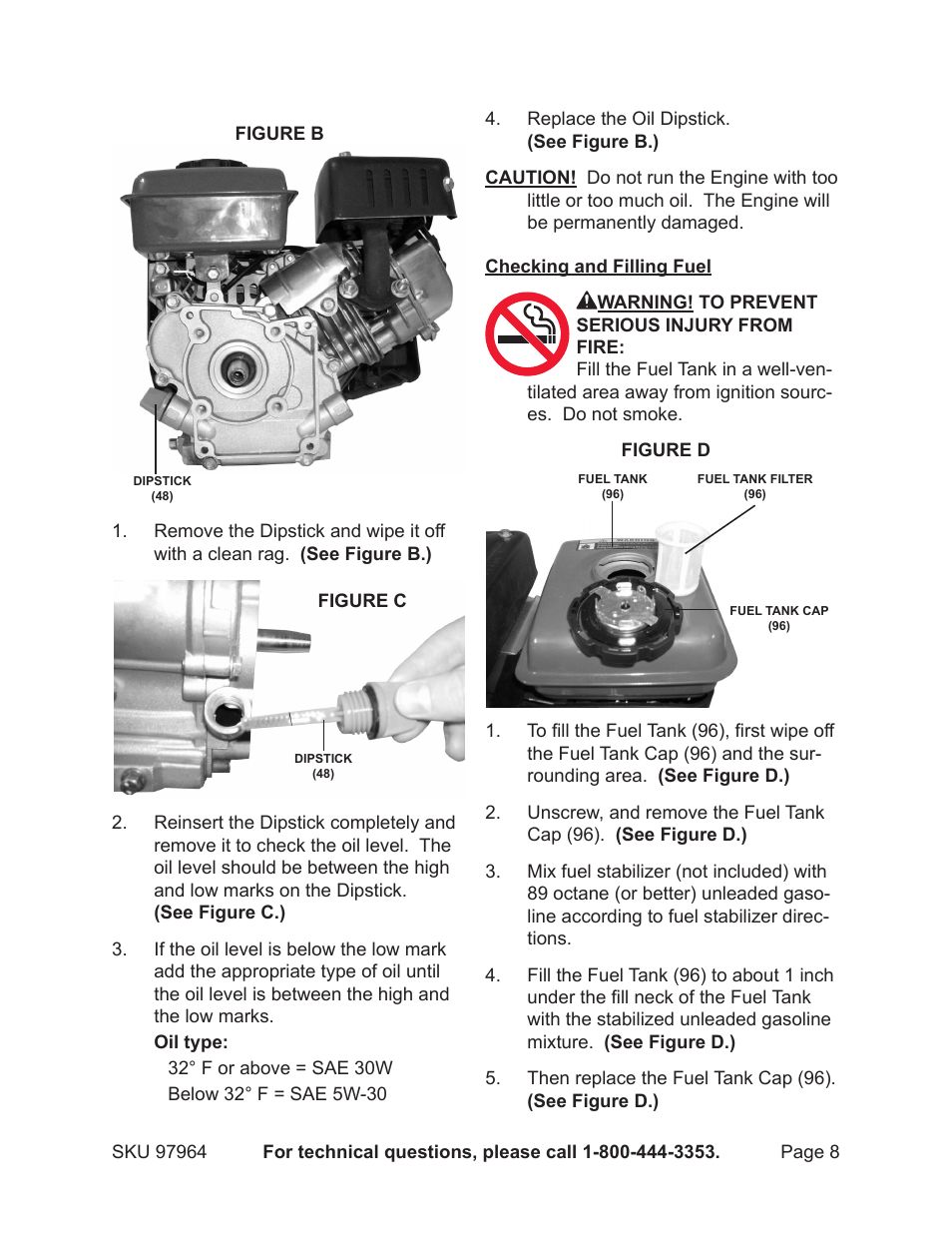 Harbor Freight Tools GREYHOUND 97964 User Manual | Page 8 / 20