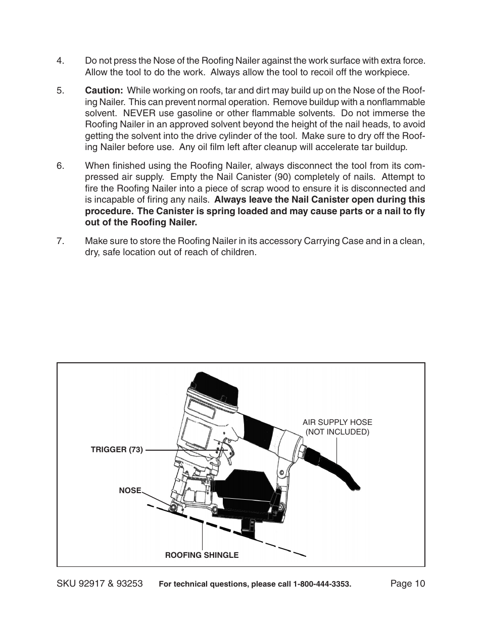 Harbor Freight Tools 93253 User Manual | Page 10 / 14