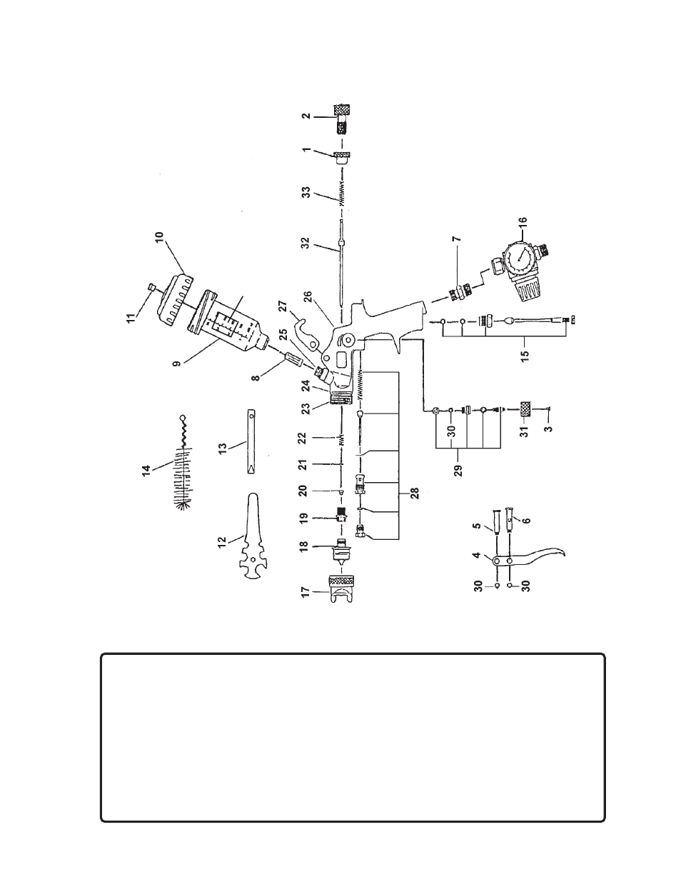 Assembly drawing | Harbor Freight Tools 43430 User Manual | Page 10 / 11