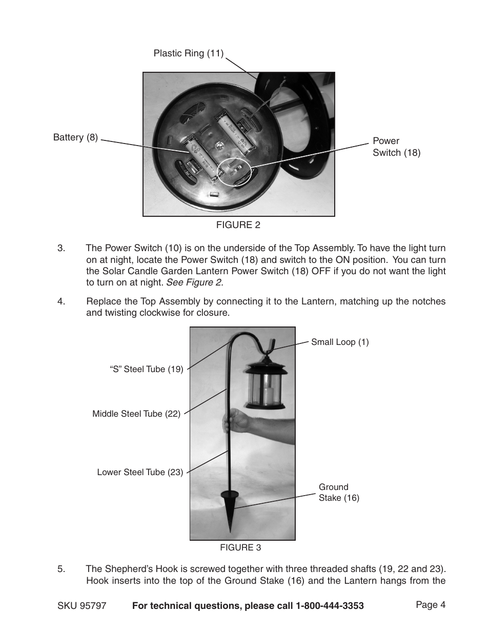 Harbor Freight Tools 95797 User Manual | Page 4 / 7