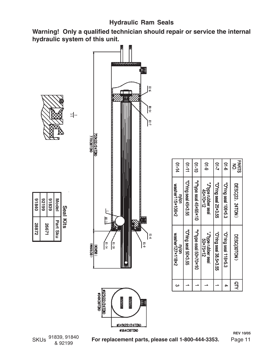 Harbor Freight Tools 92199 User Manual | Page 11 / 12