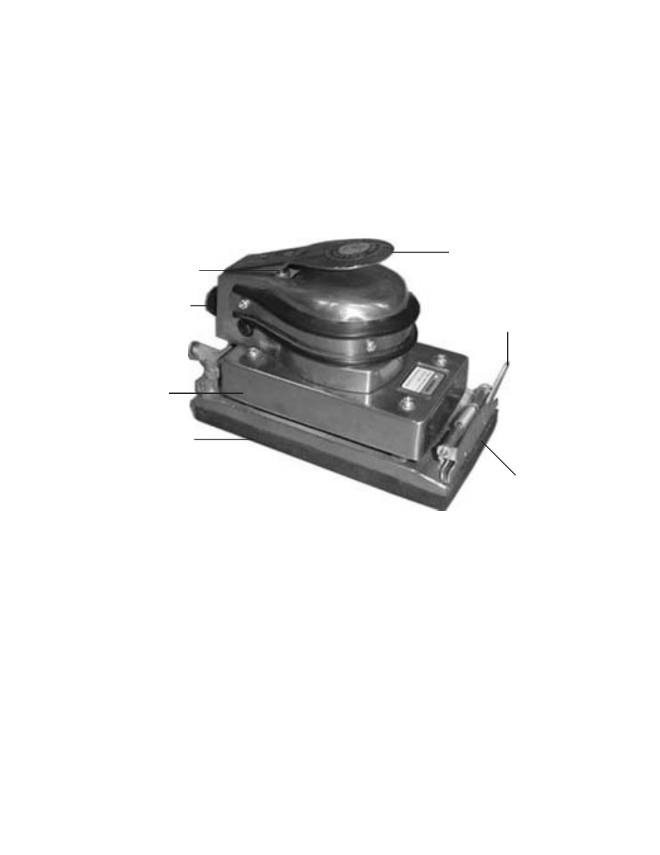 Harbor Freight Tools Air Jitterbug Orbital Sander 90115 User Manual | Page 5 / 8